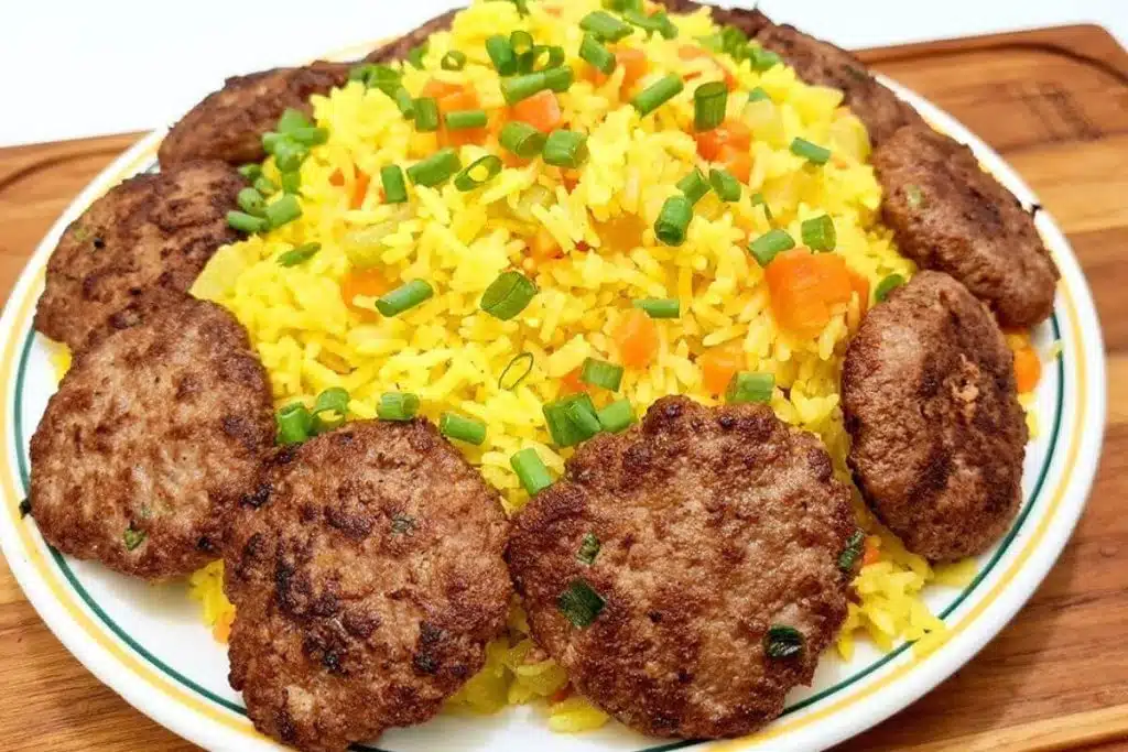 Almoço simples e muito saboroso