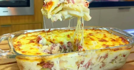 Receita de Batata Cremosa com Linguiça: Um Prato Reconfortante e Saboroso