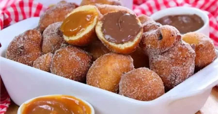 Bolinho de Chuva Recheado: Uma Receita Fofinha e Irresistível para seu Lanche da Tarde