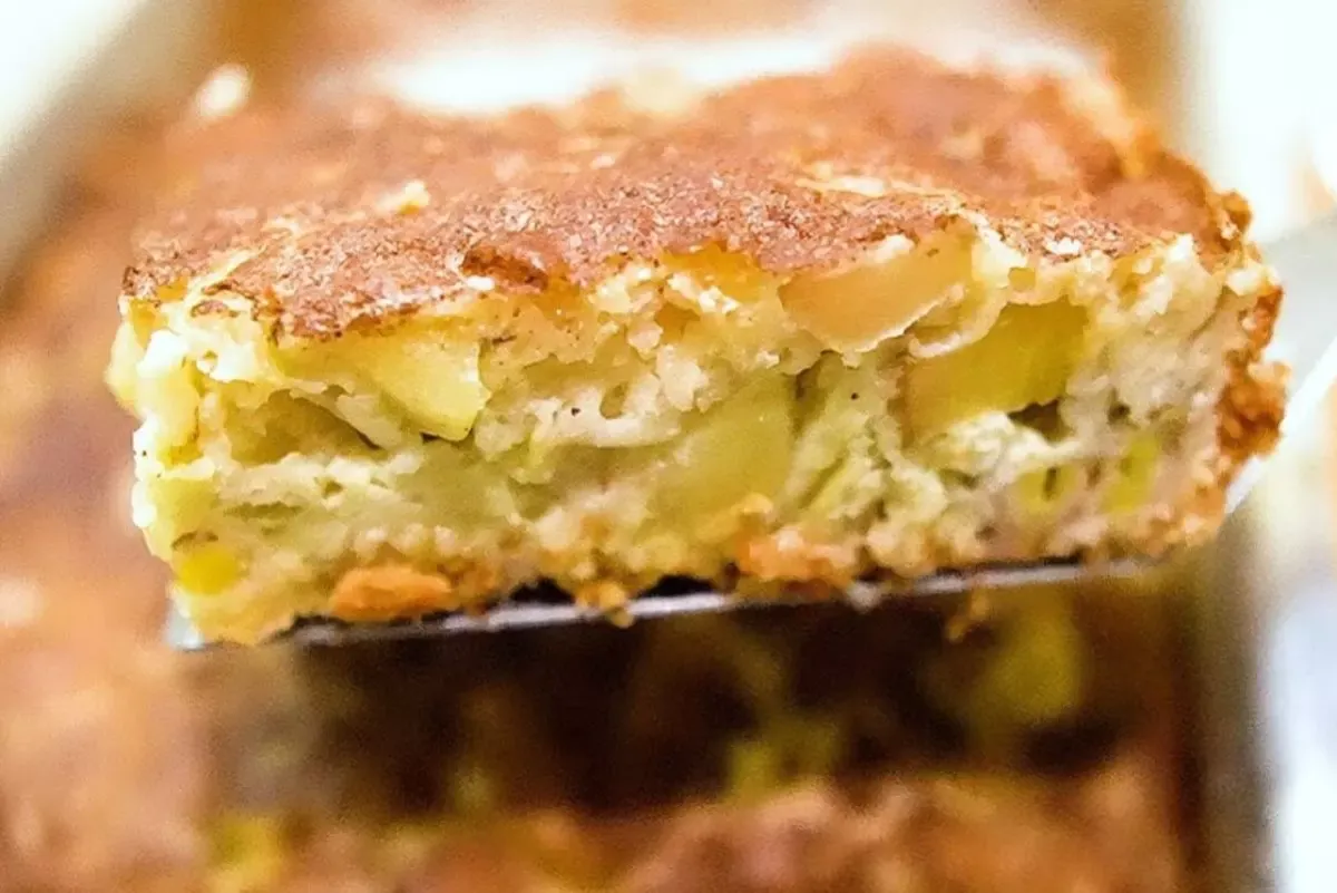 Bolo de Maçã e Banana