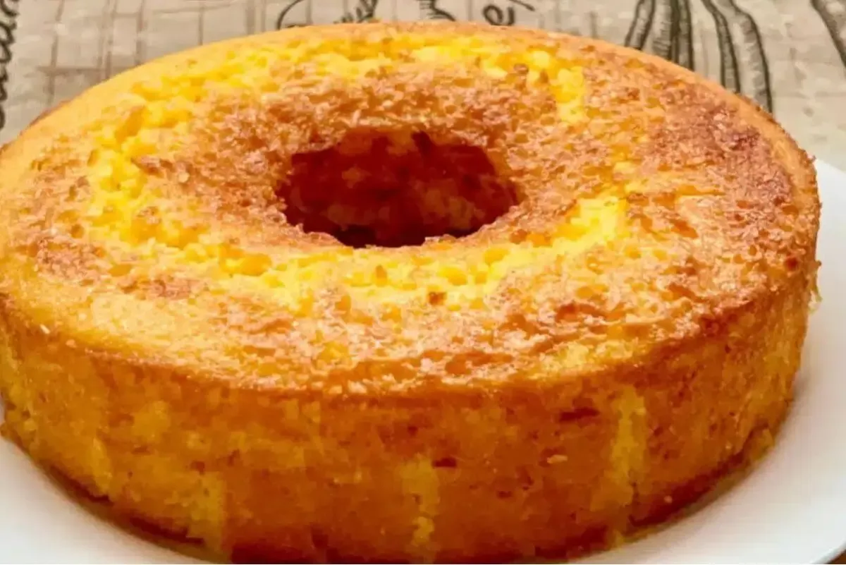 Bolo de Milho Sem Farinha