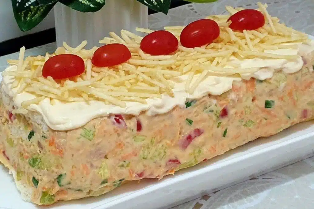 Bolo salgado de atum