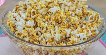 Pipoca Doce com Caramelo