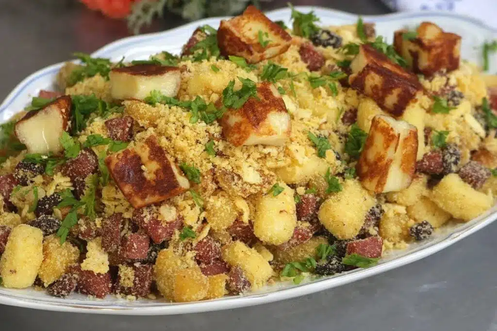 Farofa especial completa