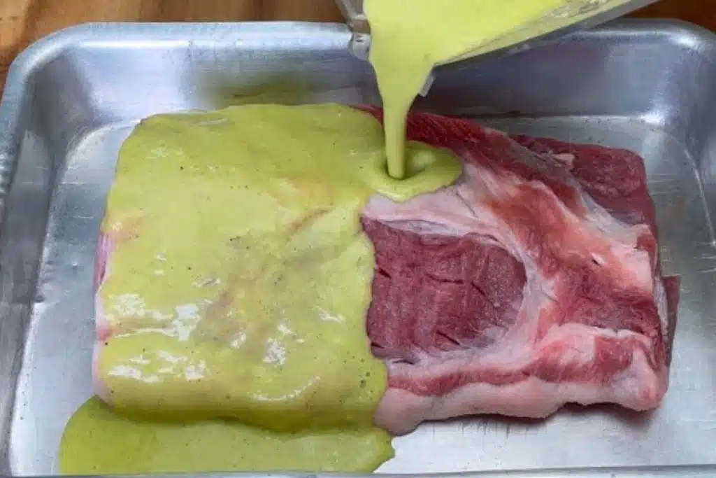 Lombo suíno para o natal com um tempero secreto