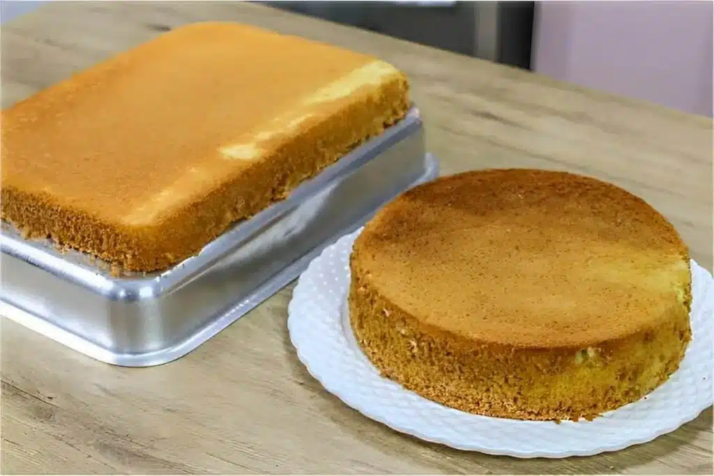 Pão de ló sem leite