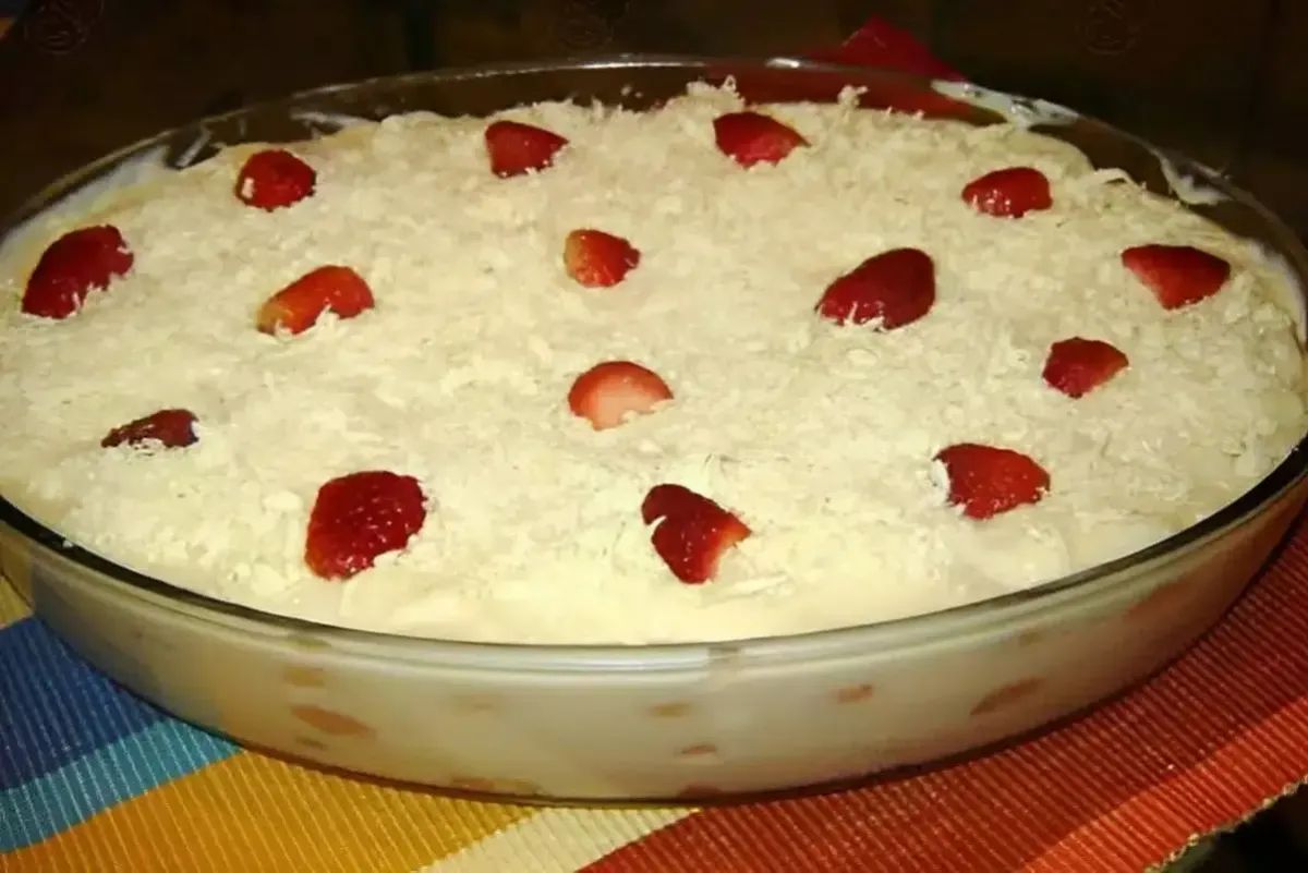 Pavê de Chocolate Branco