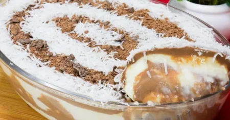 Sobremesa de Prestígio: O Sabor Irresistível das Camadas de Chocolate e Coco