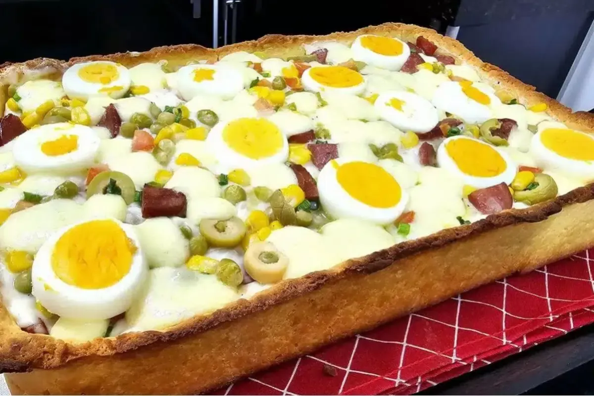 Torta Portuguesa Especial para o Ano Novo