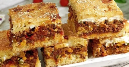 A Delícia da Torta de Carne Moída para seu Lanche