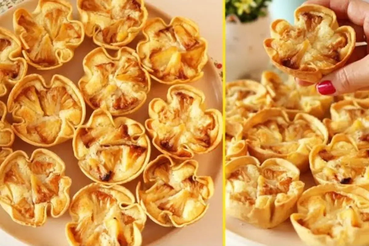 Tortinha de Coco e Abacaxi