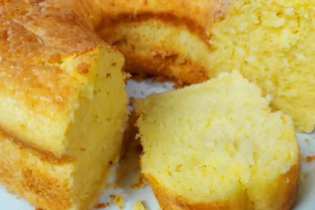 bolo de limão de liquidificador