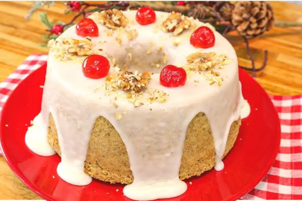 bolo especial de nozes para seu Natal