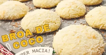 Broa de Coco: Uma Delícia para seu Lanche!