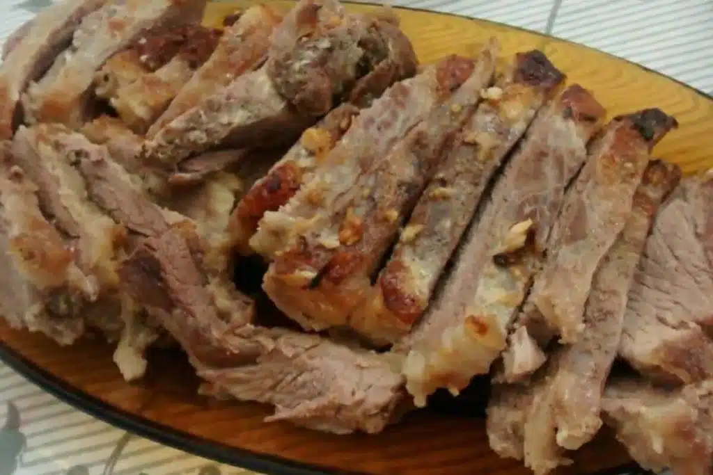 receita de maminha assada no forno na manteiga e no alho