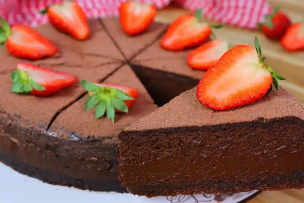 sobremesa de chocolate